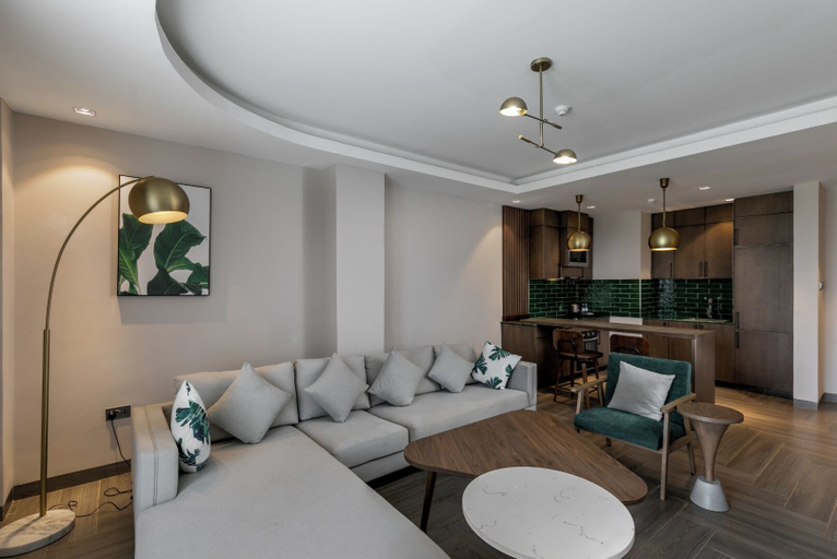 Living area 2, Zara Gardens Apartments by Karibu Stays, Kampala