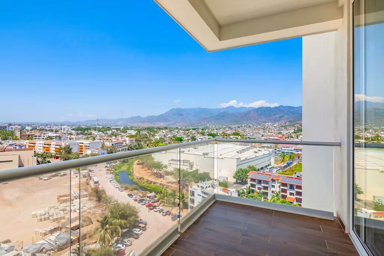 View from property 3, Beachfront 2BR - Pools & Balcony Views, Puerto Vallarta