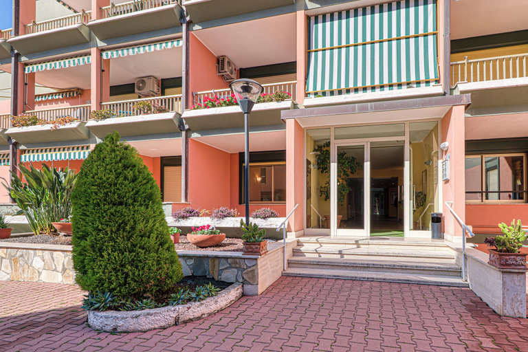 Exterior detail, Imperiale Residence Bilocale With Terrace and A/C, Imperia