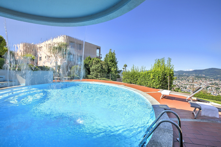 Pool 5, Oasis Panoramic 1BR With Shared Pool, Lugano