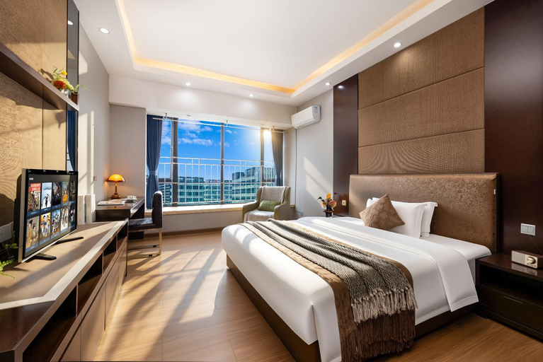 Bedroom 2, Live Inn Apartment Fortune Gathering Valley Branch, Guangzhou