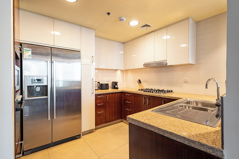 Private kitchen 3, Burj Vista 2 Bedroom Apartment 5407, Dubai