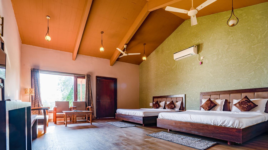 Bedroom 2, Greenscape Resort Satpura, Hoshangabad