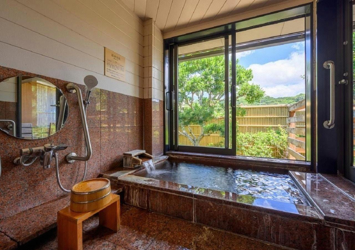 Bathroom 3, Kawatana Grand Hotel, Shimonoseki