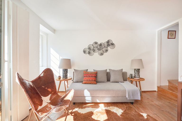 Living room 3, Idyllic Light-Filled Alfama Apt, By Timecooler, Lisbon