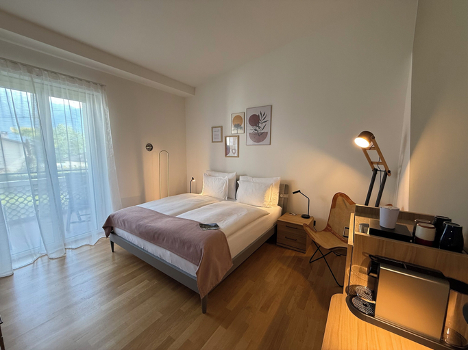 Bedroom 3, LA VILLA, a Swiss Quality Hotel, Locarno