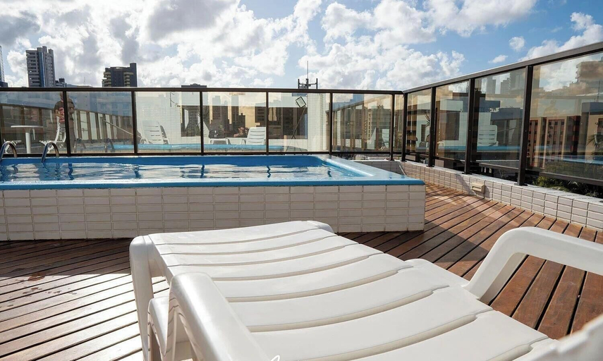 Pool 2, Mardisa Flat - Miramar Hospedagens, João Pessoa