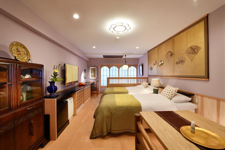 Bedroom 3, Seikoro Ryokan, Kyoto