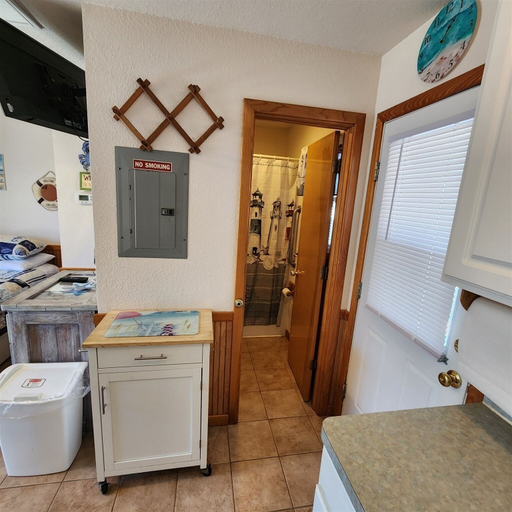 Bathroom, 9 Nautical Nine Studio Bedroom Condo by RedAwning, Dare