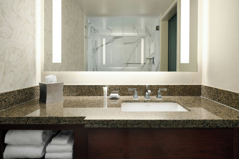 Bathroom 4, Durham Marriott City Center, Durham