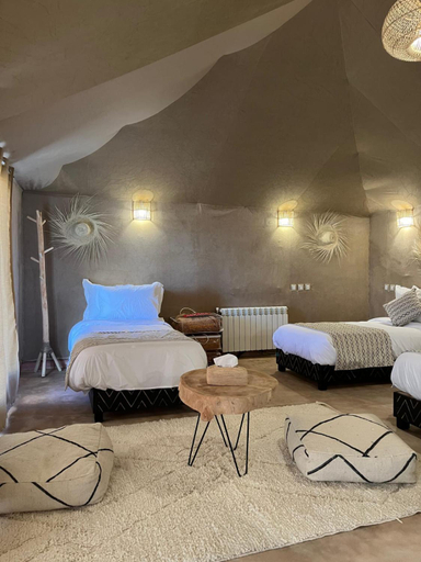 Bedroom, Desert Camp Under Stars, Errachidia