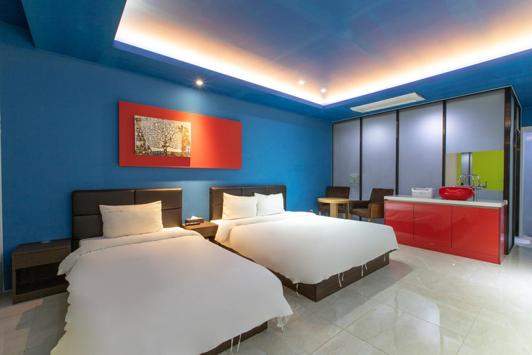 Bedroom 2, Incheon Pentastar Hotel, Gimpo