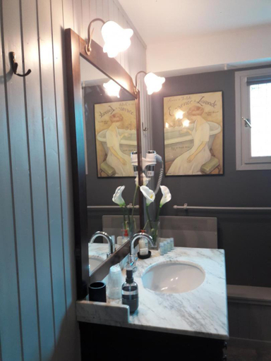 Bathroom, Les pierres blanches, Vienne