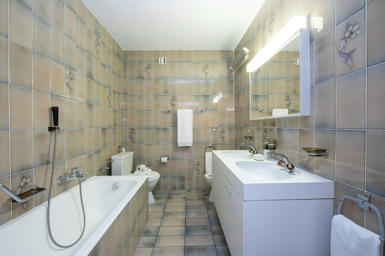 Bathroom 5, Casa Monti Belvedere With Pool + Terrace Dining, Locarno