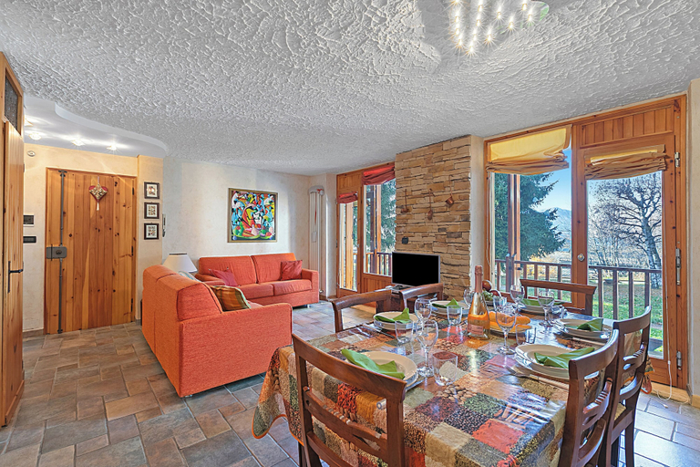 Living area 5, Appartamento I 2 Pini for 6 With Balcony, Torino