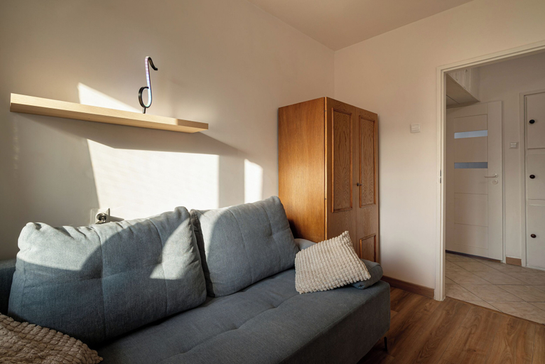 Living area 5, RentPlanet - Apartament przy Parku Tołpy, Środa Śląska