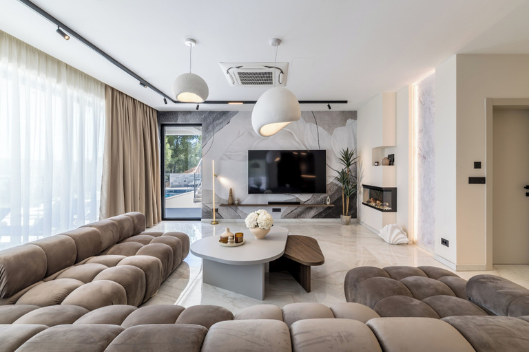 Living area 5, Villa M&D, Luxury Sea View Villa with Pool & Sauna, Dugi Rat