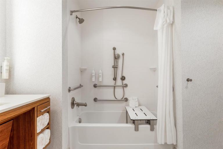 Bathroom 3, Home2 Suites by Hilton Dallas Addison, Dallas
