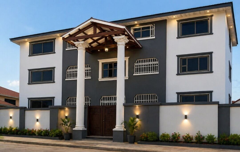 Exterior, Kwaku Boadi Memorial lodge, Kumasi