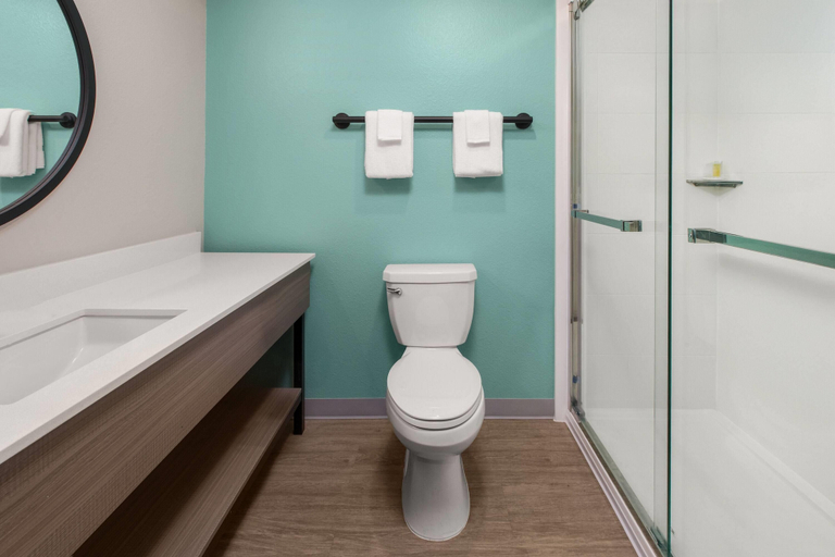 Bathroom 4, Echo Suites Extended Stay by Wyndham Fort Worth Alliance, Fort Worth