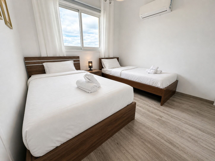 Bedroom 4, Olympus Stylish 2-BR Apt in Larnaca, Larnaca
