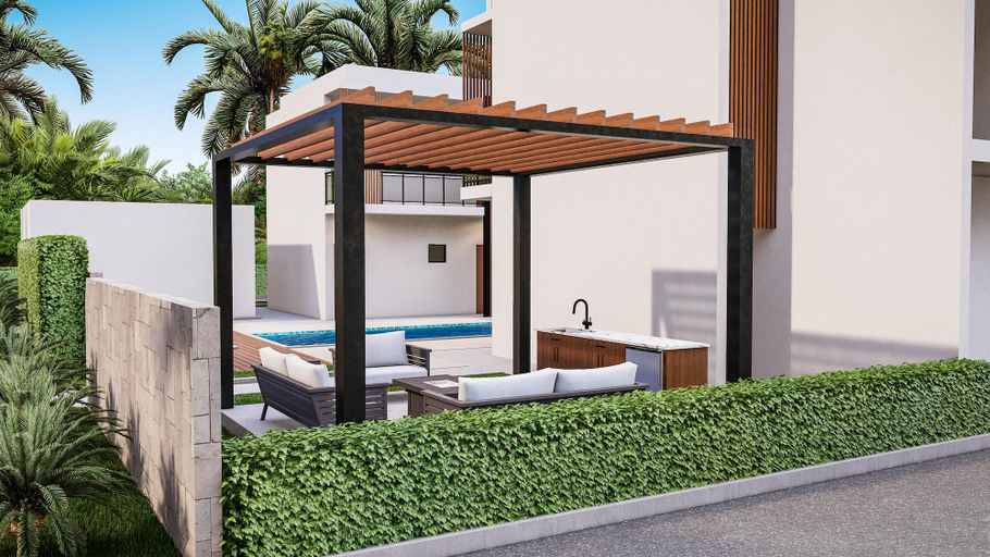 Exterior view 2, The Retreat Turks & Caicos