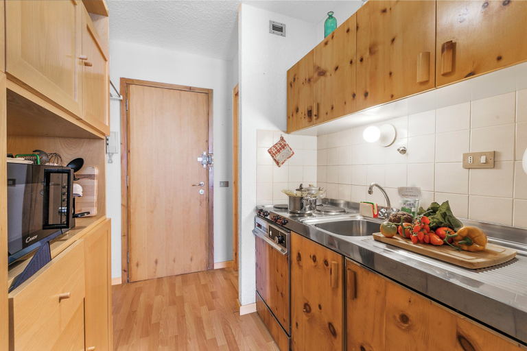 Private kitchenette 4, Studio Sansi 34 With Balcony Views, Torino