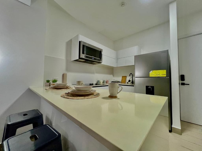 Private kitchen 2, Modern Apartments PH Living 73 SF, Panamá