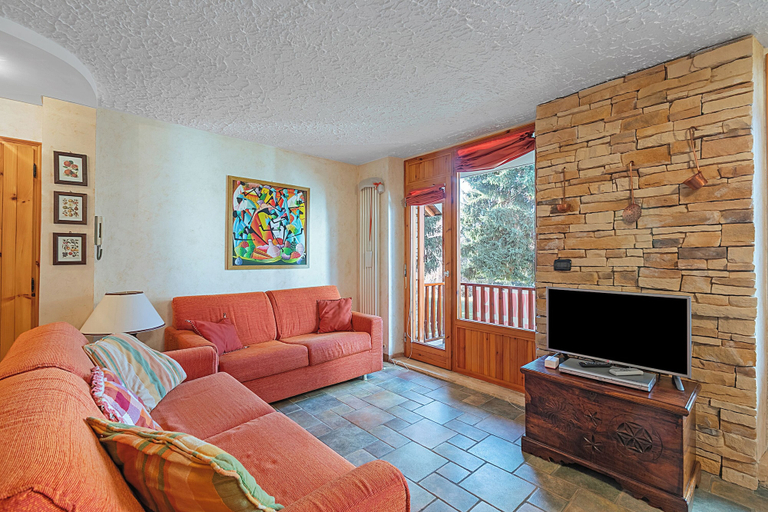 Living area 4, Appartamento I 2 Pini for 6 With Balcony, Torino