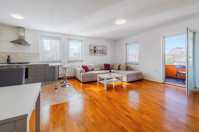 Living area 4, Cherry City Stay Apartment With Parking - Happy Rentals, Zagreb