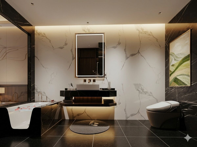 Bathroom 4, Phoenix Crowne Vinh Hotel, Vinh