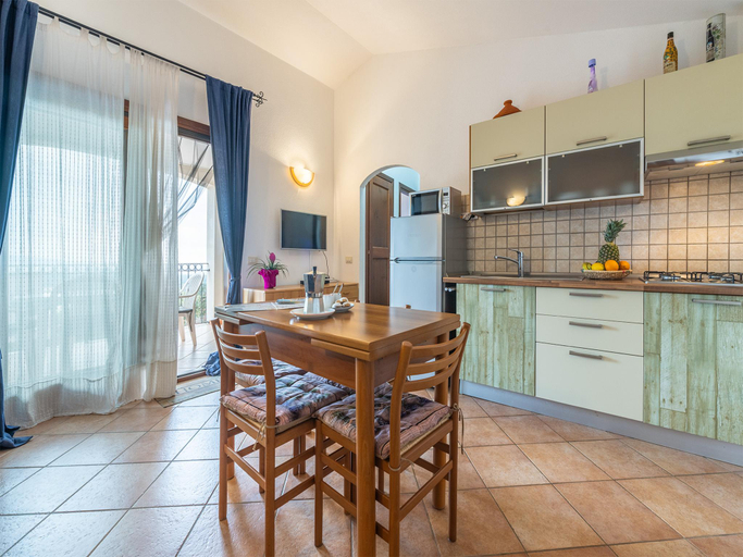 Kitchen 2, Sea view apartment with shared pool, Olbia-Tempio