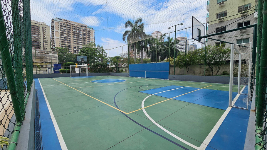 Sport court, Barra Premium 2 Quartos Com Varanda, Rio de Janeiro