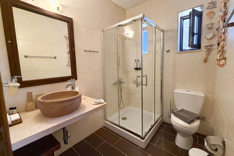 Bathroom, Terra Minoika Boutique Resort, Crete