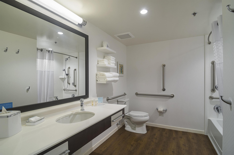 Bathroom 5, Hampton Inn Chicago North-Loyola Station, Cook