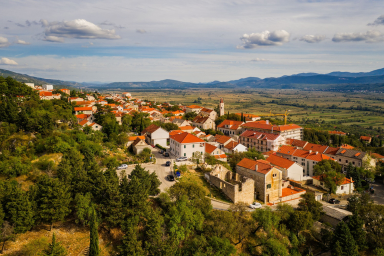 Aerial view 5, Holiday Home With Pool Near Makarsk, Proložac