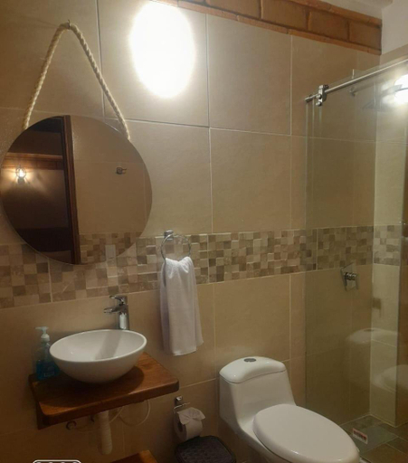 Bathroom 5, Hotel Santa Barbara Sachica, Villa de Leyva