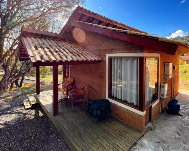 Exterior 3, Chalés Recanto da Cachoeira, Camanducaia