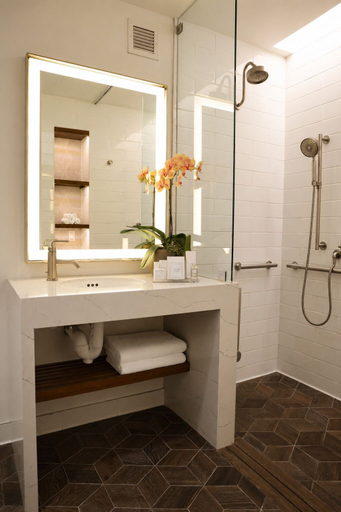 Bathroom 5, USC Hotel, Los Angeles