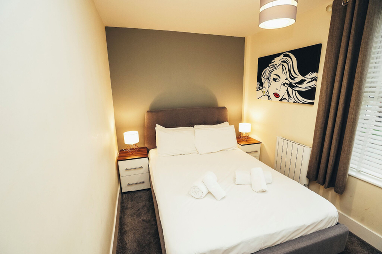 Bedroom 3, Dalby House Apartments, Derby