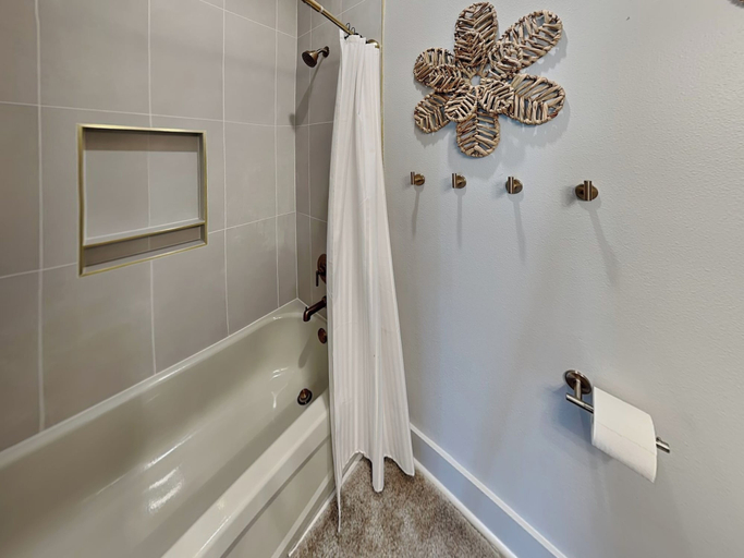 Bathroom 4, The Blue Flamingo by Ryson Vacation Rentals, Galveston