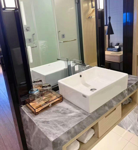 Bathroom 3, Echarm Hotel Taizhou Railway Station, Taizhou