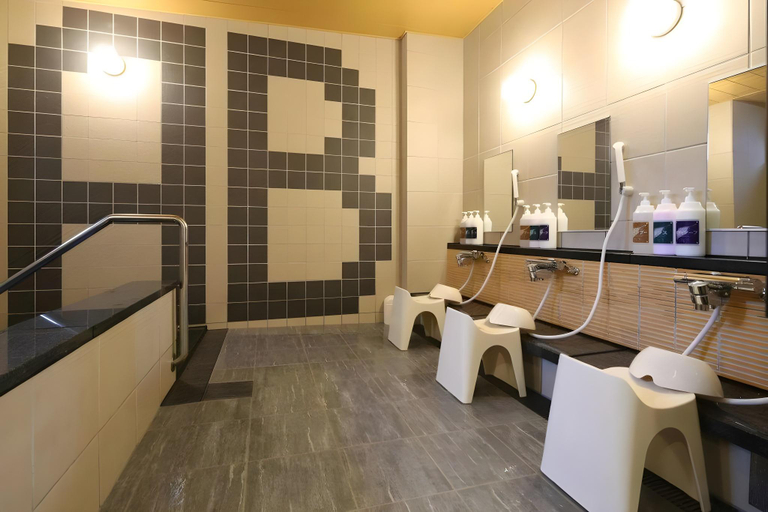 Bathroom, AB Hotel Fuji, Fuji