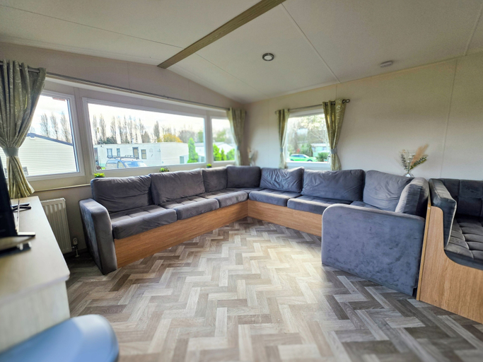 Living area 5, Static Caravan 3 Bed Sleeps 8 Dog Friendly Parking, Northamptonshire