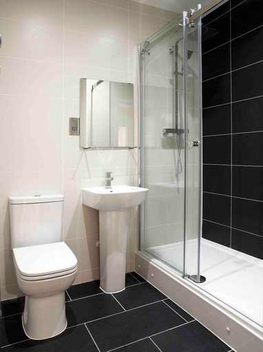 Bathroom, Student Only 134 New Walk, Leicester