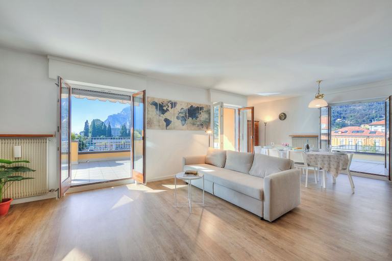 Living area 2, Antares 150m From the Lake With Large Terrace, Trento