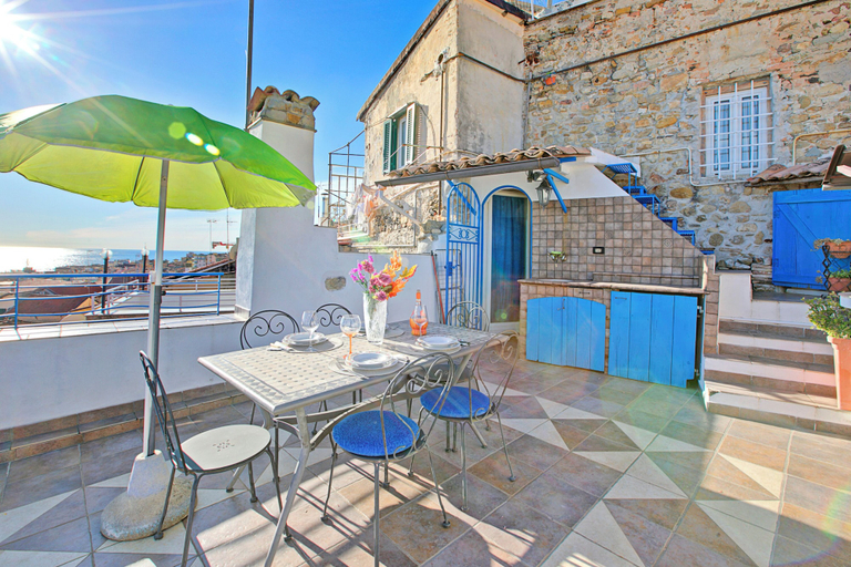 Outdoor dining 2, Like A Dream in Sanremo, Apartment With Panoramic Views, Imperia