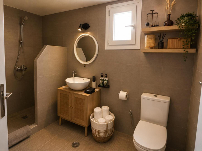 Bathroom 4, Mare Nostrum Santo, South Aegean