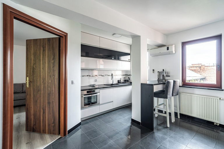 Private kitchenette 3, RentPlanet - Apartament Zamoyskiego, Kraków City