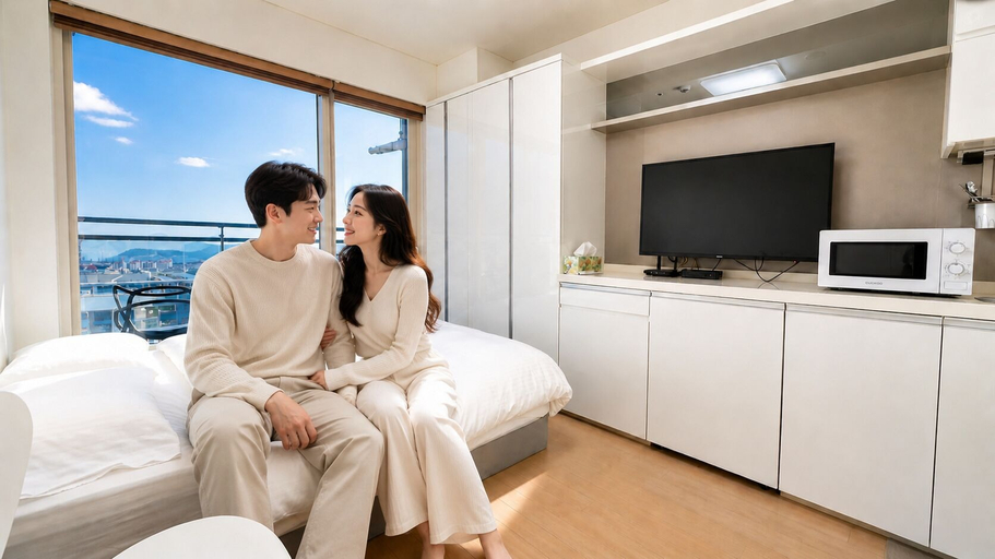 Bedroom 2, Yeongjong Shine Hotel, Jung